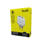Адаптер BUDI 220V  940E 2.4A 12W  2 USB