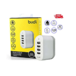 Адаптер BUDI 220V  028E 4 USB 6.8A 10W
