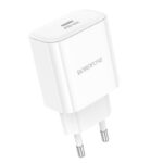 Адаптер BOROFONE 220V  BA81A 20W PD Fast Charging
