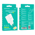 Адаптер BOROFONE BA81A 20W Fast  Charging 220V - Image 2