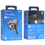 BOROFONE BC48 FM TRANSMITER 18W QC3 - Image 2