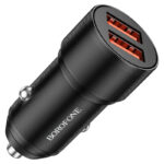 Адаптер 12V BOROFONE BZ19 12W  2 USB