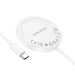 BOROFONE BQ23 15W Безжично Зарядно 220V бяло - Image 3