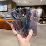 SKY CASE PVC С БРОКАТ iPhone 15 PRO / прозрачен / - Image 2