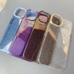SKY CASE PVC С БРОКАТ iPhone 15 PRO / прозрачен / - Image 3