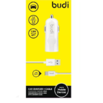 Адаптер 12V BUDI 062m 12W + Type C USB