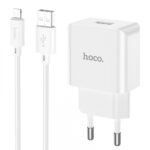 Адаптер HOCO 220V  C106A  2.1A  USB LIGHTNING  IPHONE