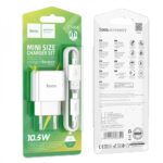 Адаптер HOCO 220V  C106A  2.1A  USB LIGHTNING  IPHONE - Image 2