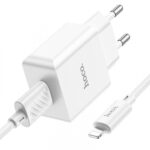 Адаптер HOCO 220V  C106A  2.1A  USB LIGHTNING  IPHONE - Image 3