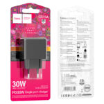 HOCO 220V  CS15A 30W PD Fast USB C Port - Image 2