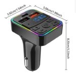 C15 - MP3 FM TRANSMITER 20W черен - Image 3