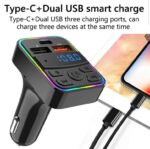 C15 - MP3 FM TRANSMITER 20W черен - Image 2