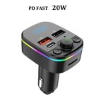 C6 MP3 FM TRANSMITER 20W черен