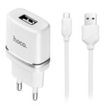 Адаптер HOCO 220V  C11  1A Micro USB - Image 2