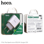 220V HOCO C76A Plus 20W PD Fast USB C Port - Image 2
