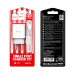 Адаптер HOCO 220V  C81A 2.1A Micro USB