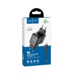Адаптер HOCO 220V  N2  2.1A  Micro USB черно