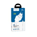 Адаптер HOCO 220V N2 2.1A Micro USB бяло