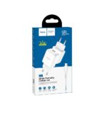 Адаптер HOCO 220V N2 2.1A Micro USB бяло