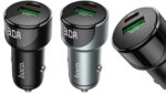Адаптер 12V HOCO Z42 PD20W QC3.0 черно - Image 5