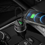Адаптер 12V HOCO Z42 PD20W QC3.0 черно - Image 6