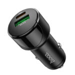 Адаптер 12V HOCO Z42 PD20W QC3.0 черно - Image 2