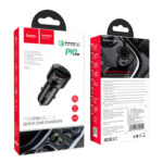 Адаптер 12V HOCO Z42 PD20W QC3.0 черно - Image 3