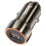 Адаптер 12V HOCO Z46 18W QC3.0 сиво