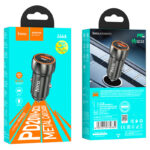 Адаптер 12V HOCO Z46A 20W  QC3.0 сиво - Image 2