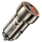 Адаптер 12V HOCO Z46A 20W  QC3.0 сиво - Image 3
