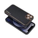 Силиконов калъф Leather Case LUX IPhone 11 Pro / черен / - Image 3