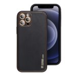Силиконов калъф Leather Case LUX IPhone 11 Pro / черен / - Image 2