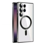 Силиконов калъф MagSafe MATTE Samsung S24 ULTRA / черен /
