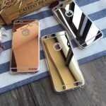 Силиконов калъф с Огледален Ефект Samsung J5 2016 Златен