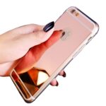 Силиконов калъф с Огледален Ефект Samsung S8 Розово злато - Image 3