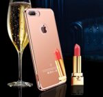 Силиконов калъф с Огледален Ефект Samsung S8 Розово злато - Image 2