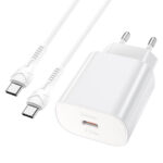 HOCO 220V  N22 Jetta 25W  PD Fast USB C Port + USB Type C,Type C