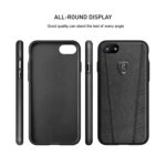 PULOKA LEATHER APPLE  iPHONE 7 / 8 / SE2020 / SE2022 / FL19001 / черен/