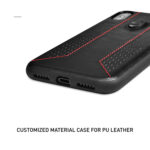 PULOKA LEATHER APPLE  iPHONE 7 PLUS / 8 PLUS / LB19005 / черен/ - Image 4