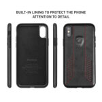 PULOKA LEATHER APPLE  iPHONE X / XS / 10 / LB19005 / черен/