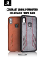 PULOKA LEATHER APPLE  iPHONE XR / LB19005 / червен/ - Image 6