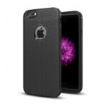 Силиконов калъф LEATHER Apple iPhone XS MAX / черен / - Image 2