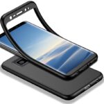 Силиконов калъф 360° REMAX SAMSUNG NOTE 8 / черен /
