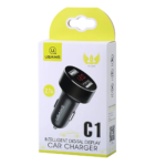 Адаптер 12V USAMS CC045 LCD 2 USB 2.1A