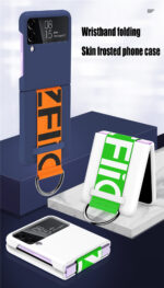 Strap Case Samsung Galaxy Z Flip 4 / тъмно син / - Image 3