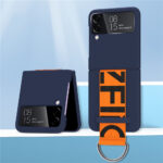 Strap Case Samsung Galaxy Z Flip 4 / тъмно син /