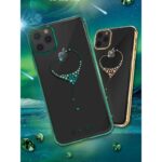 Kingxbar с кристали на Swarovski Apple IPhone 11 PRO / зелен / - Image 3