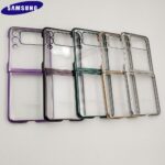 PVC CASE Z FLIP 5 5G /златен кант/