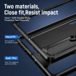 ARMOR CASE GALAXY Z FOLD 4 / черен / - Image 2