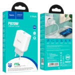 Адаптер HOCO 220V  C104A Plus 20W Fast Charging - Image 2